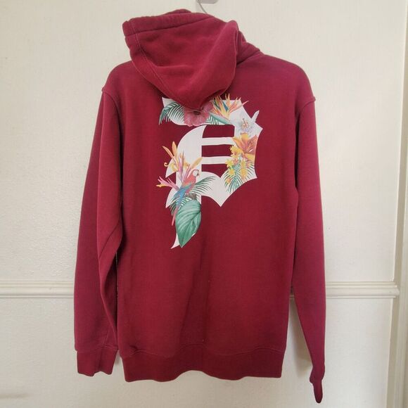 Primitive Skateboarding Hoodie Sweatshirt Men's Small Floral Skater Heavyweight - Picture 1 of 11